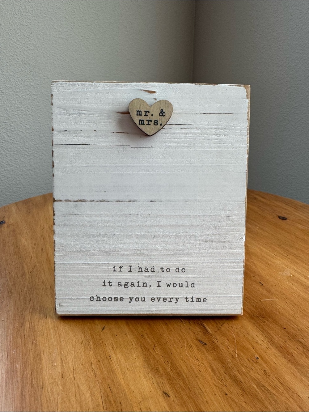 Mud Pie Magnetic Mr. & Mrs. Photo Frame, Wedding Gift, Bridal Shower Gift